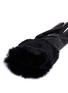 Detail View - Click To Enlarge - VALENTINO GARAVANI - 'Rockstud' rabbit fur leather gloves