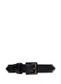 Back View - Click To Enlarge - VALENTINO GARAVANI - 'Rockstud Noir' skinny leather bracelet