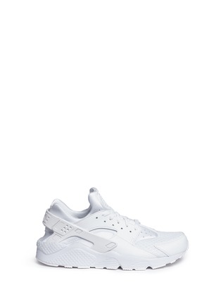 Main View - Click To Enlarge - NIKE - 'Air Huarache' mesh knit and neoprene sneakers