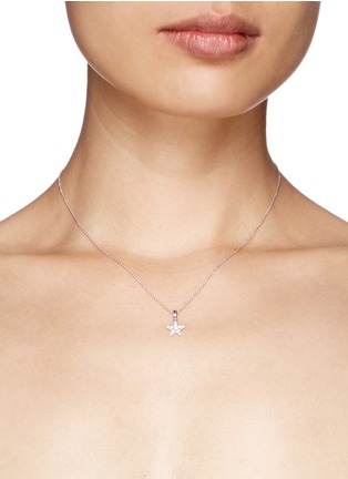 Detail View - Click To Enlarge - KHAI KHAI - 'Star' diamond pendant necklace