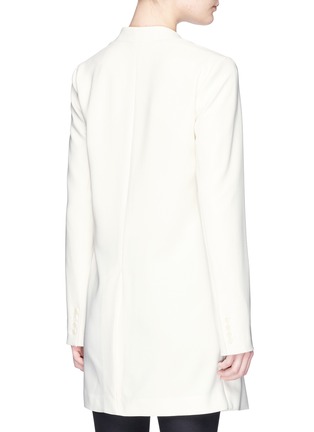 Back View - Click To Enlarge - THEORY - 'Winola' collarless crepe blazer
