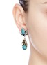 Figure View - Click To Enlarge - ANTON HEUNIS - Swarovski crystal vintage stone cluster drop earrings