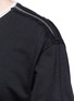 Detail View - Click To Enlarge - 3.1 PHILLIP LIM - Zip sleeve cotton sweatshirt