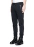 Front View - Click To Enlarge - 3.1 PHILLIP LIM - Quilted trim cotton jogging pants