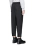 Back View - Click To Enlarge - 3.1 PHILLIP LIM - Quilted cropped wool jogging pants