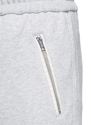Detail View - Click To Enlarge - 3.1 PHILLIP LIM - Raw cuff cropped cotton jogging pants