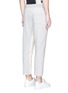 Back View - Click To Enlarge - 3.1 PHILLIP LIM - Raw cuff cropped cotton jogging pants