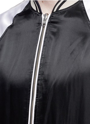 Detail View - Click To Enlarge - 3.1 PHILLIP LIM - 'Souvenir' reversible leopard print bomber jacket