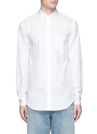 Main View - Click To Enlarge - 3.1 PHILLIP LIM - Quilted cuff cotton shirt