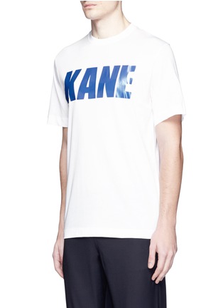 Front View - Click To Enlarge - CHRISTOPHER KANE - 'Kane' print cotton T-shirt