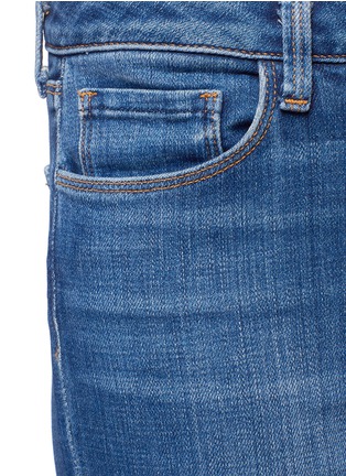 Detail View - Click To Enlarge - L'AGENCE - 'Sophia' high rise cropped flared jeans