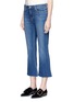 Front View - Click To Enlarge - L'AGENCE - 'Sophia' high rise cropped flared jeans