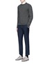Figure View - Click To Enlarge - TOPMAN - Skinny fit twill pants