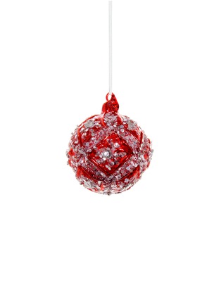 Main View - Click To Enlarge - SHISHI - Sequin floral Christmas ornament