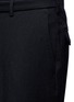 Detail View - Click To Enlarge - WOOSTER + LARDINI - Buckle strap cropped wool pants