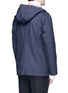 Back View - Click To Enlarge - WOOSTER + LARDINI - Reversible reflective stripe sahara field jacket
