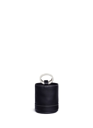 Detail View - Click To Enlarge - SIMON MILLER - 'Bonsai' mini calfskin leather bucket bag