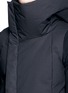 Detail View - Click To Enlarge - THE VIRIDI-ANNE - Asymmetric zip down puffer vest