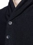 Detail View - Click To Enlarge - THE VIRIDI-ANNE - Textured cotton coat