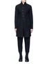 Main View - Click To Enlarge - THE VIRIDI-ANNE - Textured cotton coat