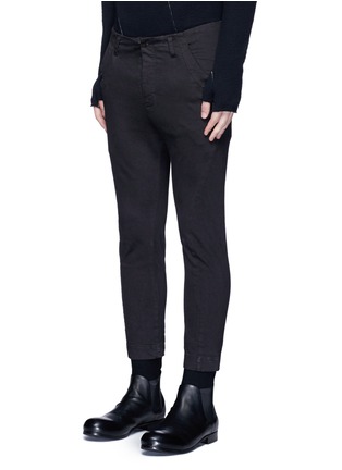 Front View - Click To Enlarge - THE VIRIDI-ANNE - Twill slim fit pants