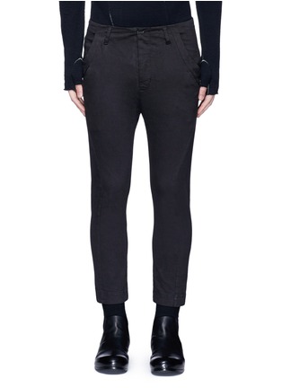 Main View - Click To Enlarge - THE VIRIDI-ANNE - Twill slim fit pants