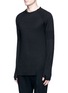 Front View - Click To Enlarge - THE VIRIDI-ANNE - Baby alpaca knit sweater