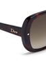 Detail View - Click To Enlarge - DIOR - Oversized tortoiseshell sunglasses