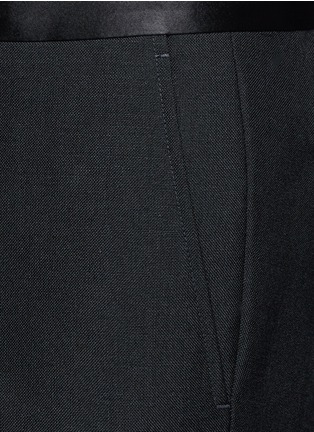 Detail View - Click To Enlarge - GUCCI - Wool-Mohair evening pants