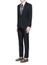 Figure View - Click To Enlarge - GUCCI - Wool-Mohair evening pants