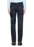 Detail View - Click To Enlarge - GUCCI - Bird embroidery slim fit jeans