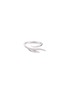Main View - Click To Enlarge - CRISTINAORTIZ - Diamond 18k white gold wing ring