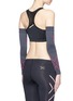 Back View - Click To Enlarge - 2XU - 'Ice X Crop' racerback top