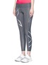 Front View - Click To Enlarge - 2XU - 'Pattern Mid-Rise Compression' performance tights