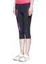 Front View - Click To Enlarge - 2XU - '3/4 Compression' logo print performance tights