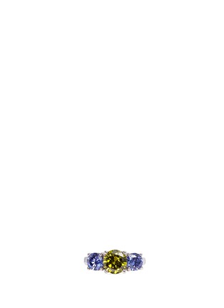 Main View - Click To Enlarge - CZ BY KENNETH JAY LANE - Brilliant cut cubic zirconia ring