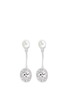 Main View - Click To Enlarge - CZ BY KENNETH JAY LANE - Faux pearl stud cubic zirconia earrings