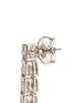 Detail View - Click To Enlarge - CZ BY KENNETH JAY LANE - Cubic zirconia pavé bar fringe earrings