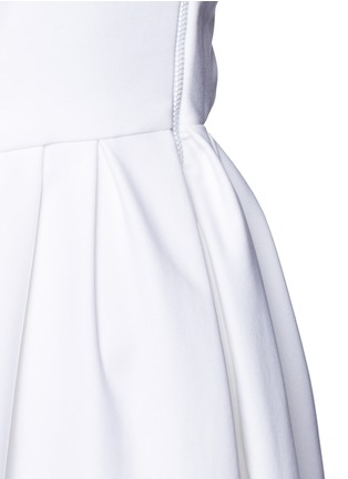 Detail View - Click To Enlarge - 72722 - 'Morning After' twist bandeau cutout cotton jumpsuit