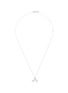 Main View - Click To Enlarge - HETING - 'Dewdrop' diamond jade sapphire rhodium 18k white gold pendant necklace