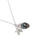 Figure View - Click To Enlarge - HETING - 'Pinecone' tsavorite pearl pendant 18k white gold necklace