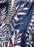 Detail View - Click To Enlarge - DIANE VON FURSTENBERG - 'Chrystie' floral leaf print silk blouse