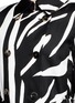 Detail View - Click To Enlarge - DIANE VON FURSTENBERG - 'Libby' zebra print wool-silk trench coat