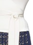 Detail View - Click To Enlarge - DIANE VON FURSTENBERG - Silk-cashmere knit ballerina wrap top