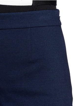 Detail View - Click To Enlarge - DIANE VON FURSTENBERG - 'Fausta' cotton blend knit shorts