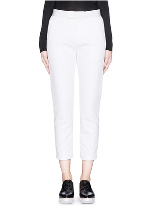 Main View - Click To Enlarge - WMWM - Mid rise cropped straight pants
