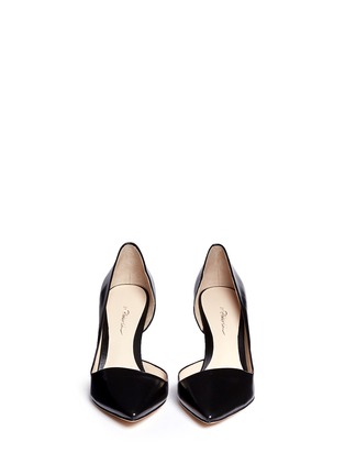 Figure View - Click To Enlarge - 3.1 PHILLIP LIM - 'Martini' cutout side leather pumps