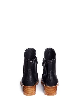 Back View - Click To Enlarge - 3.1 PHILLIP LIM - 'Alexa' saddle stitch leather boots