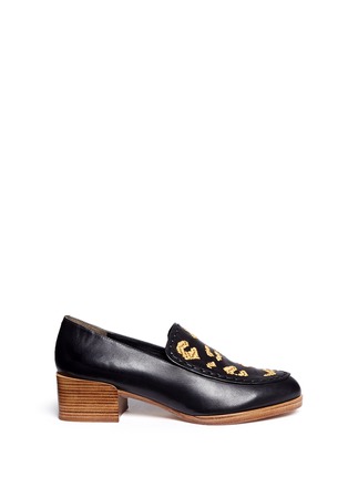 Main View - Click To Enlarge - 3.1 PHILLIP LIM - 'Jasper' abstract spot leather loafers