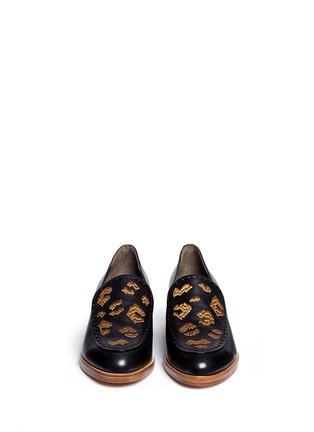 Figure View - Click To Enlarge - 3.1 PHILLIP LIM - 'Jasper' abstract spot leather loafers